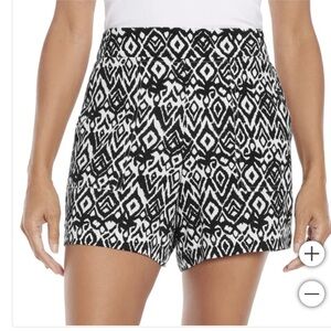 NWT Wildfox Black and White Patterned Women's Shorts